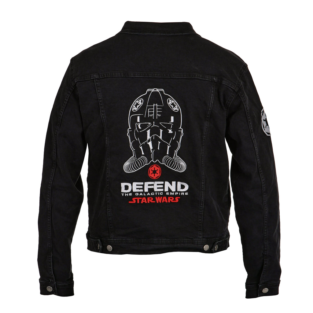 Imagen del producto Star Wars - Dark Side Defiende la chaqueta vaquera negra del Imperio Galáctico