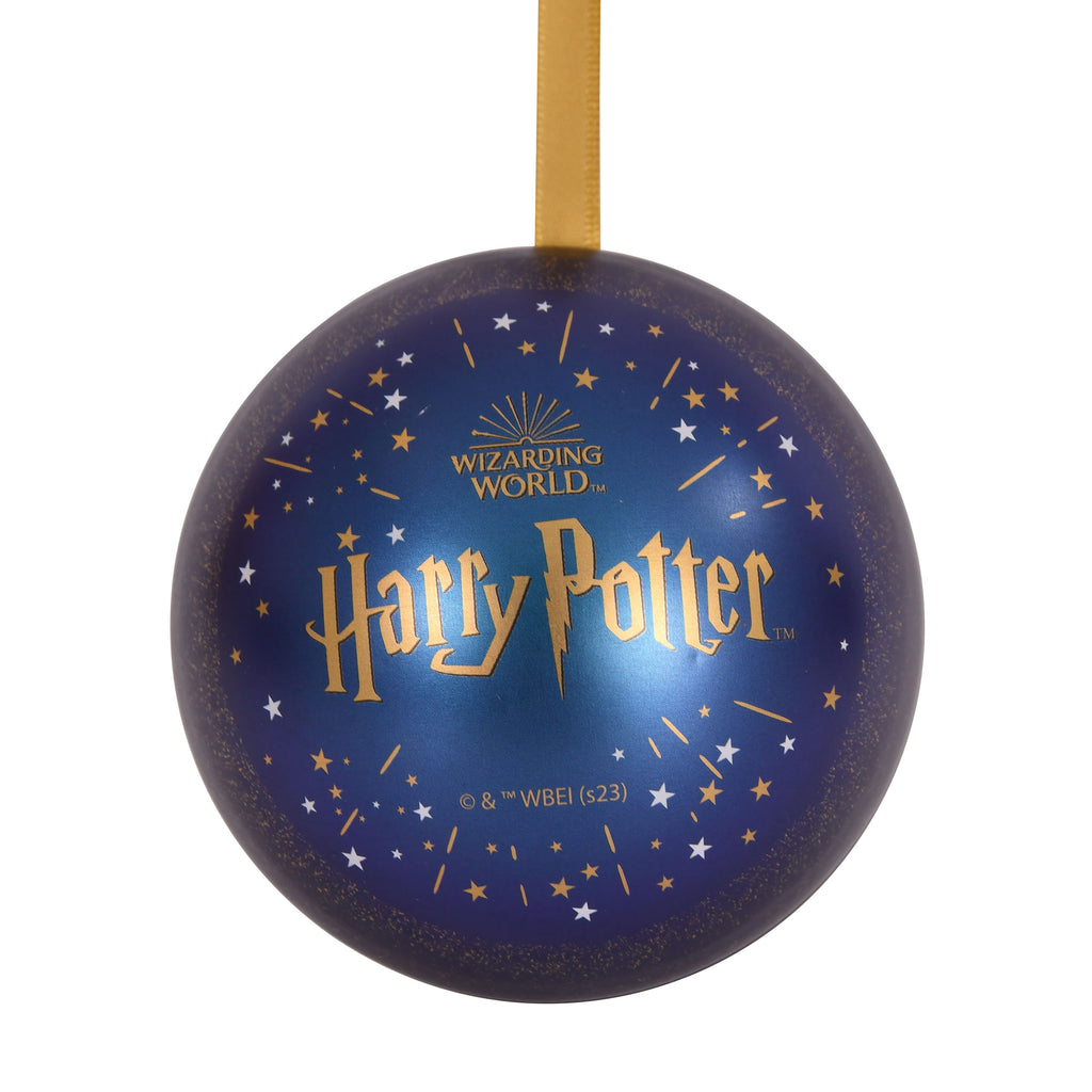Imagen del producto Harry Potter - Bola de Navidad de la Escuela de Magia y Hechicería de Hogwarts con Collar