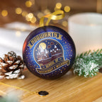 Imagen del producto Harry Potter - Bola de Navidad de la Escuela de Magia y Hechicería de Hogwarts con Collar