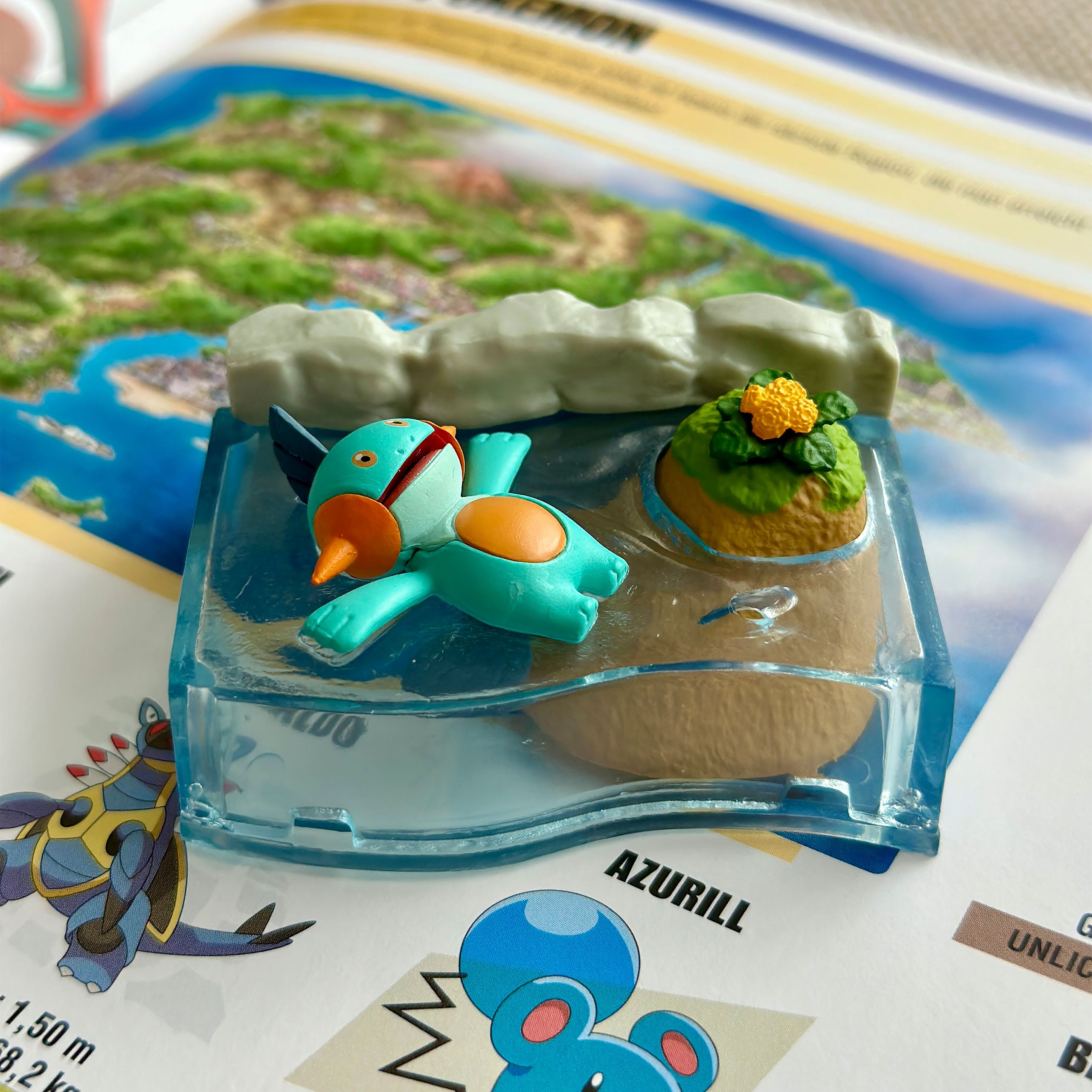 Imagen del producto Pokemon - Nonbiri Tomando un descanso en el río Mystery Minis Figura