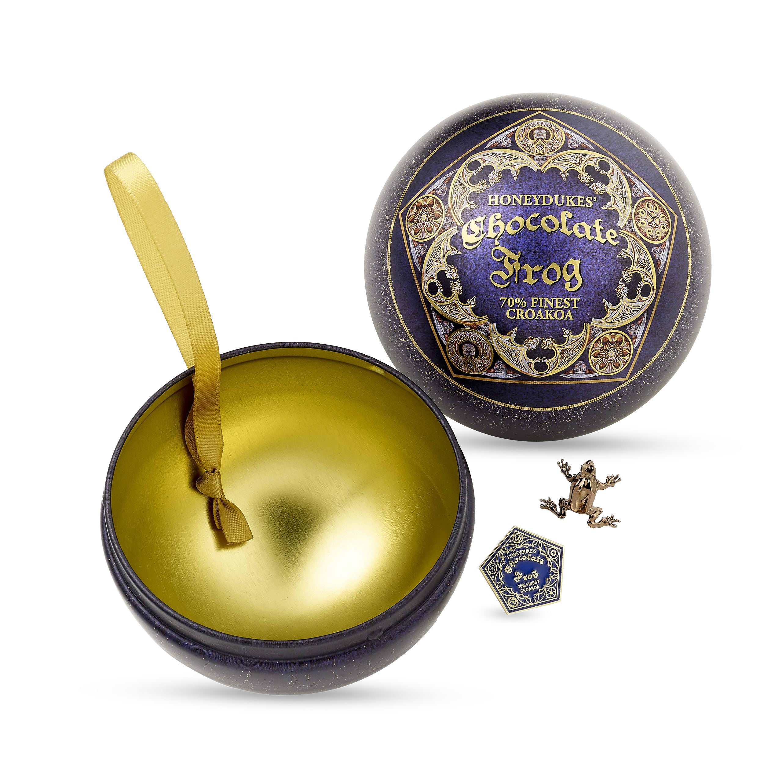 Imagen del producto Harry Potter - Bola de Navidad de Rana de Chocolate con Pins