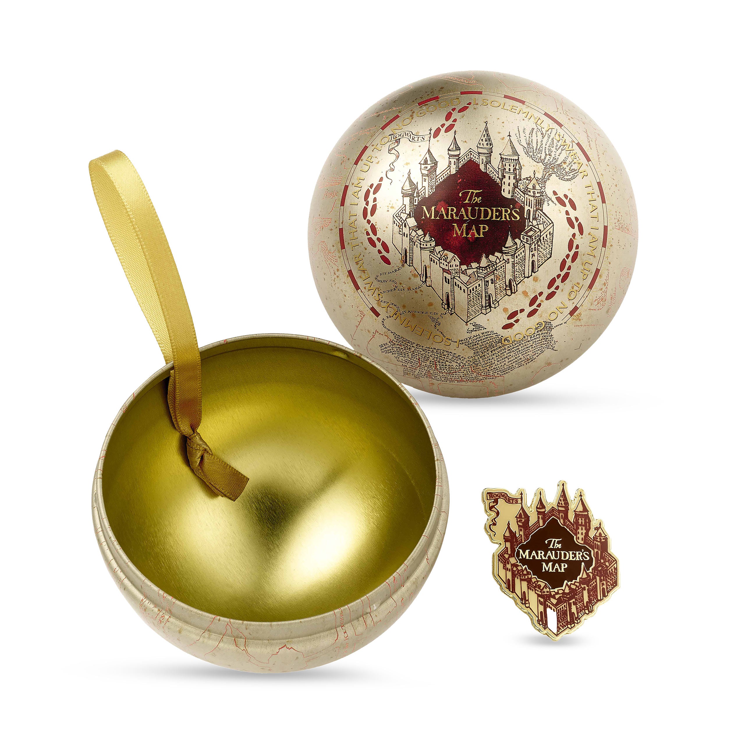 Product image Harry Potter - Marauder's Map Christmas Ball with Pin