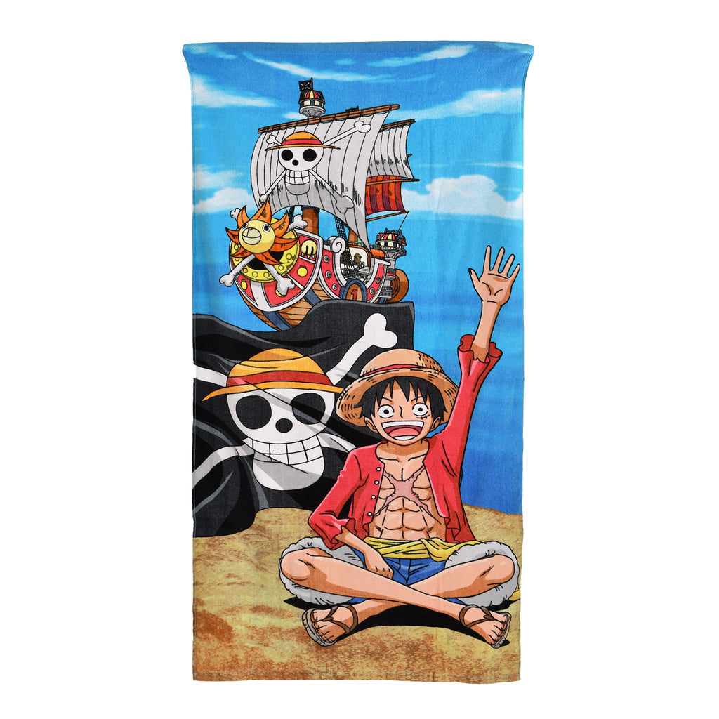 Imagen del producto One Piece - Toalla de baño Luffy & Thousand Sunny