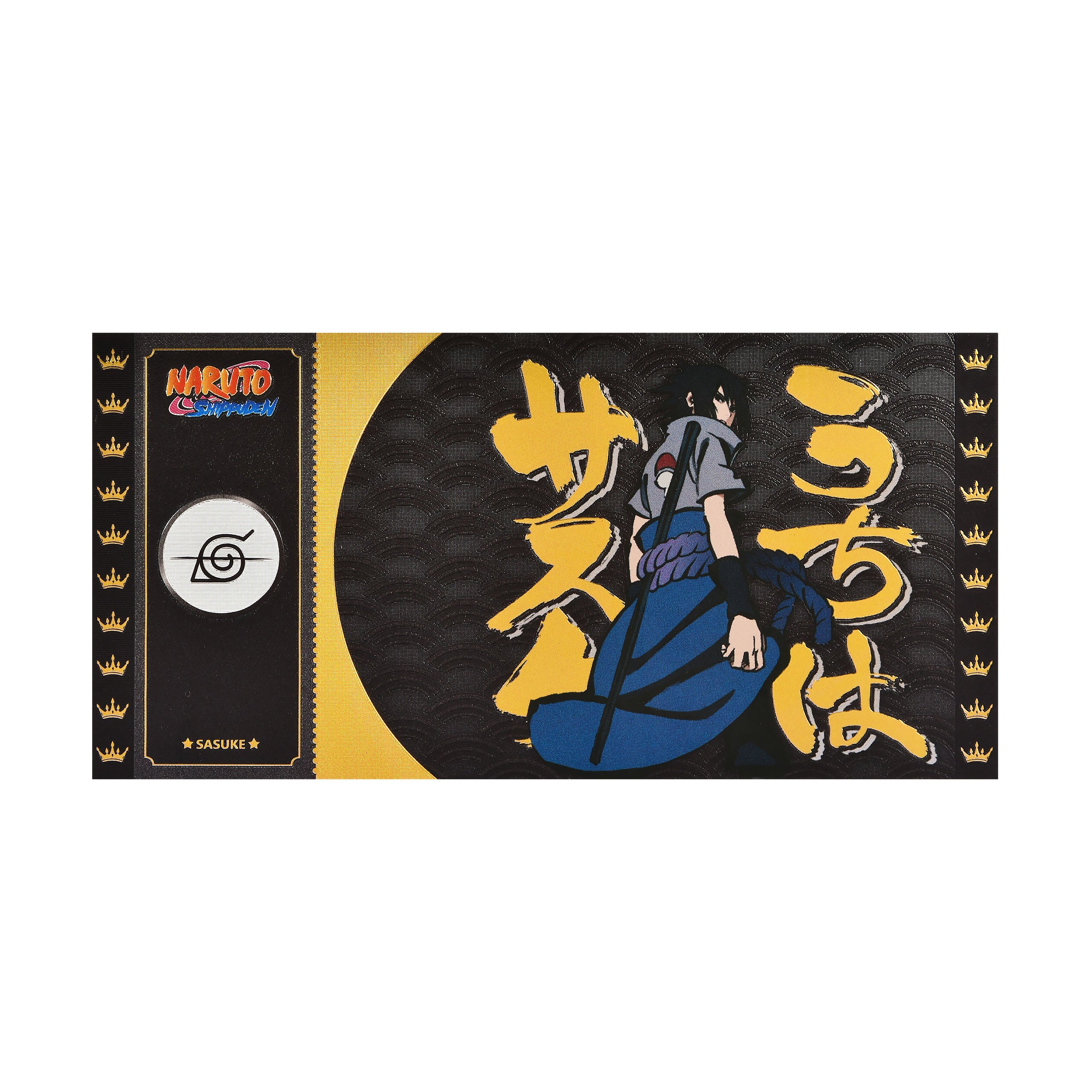 Imagen del producto Naruto Shippuden - Entrada negra Sasuke