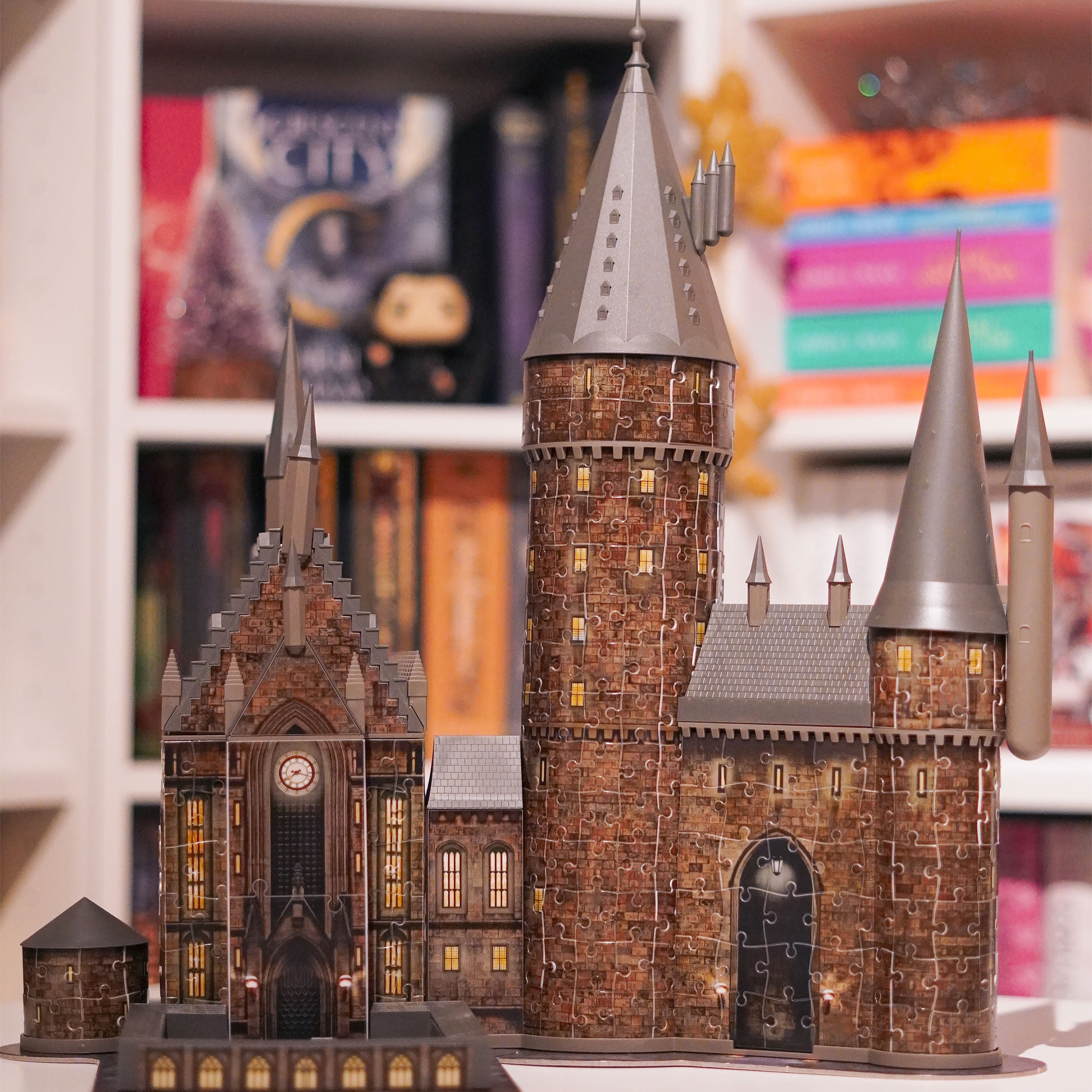 Imagen del producto Hogwarts Castle La Gran Sala Puzzle 3D con iluminación - Harry Potter