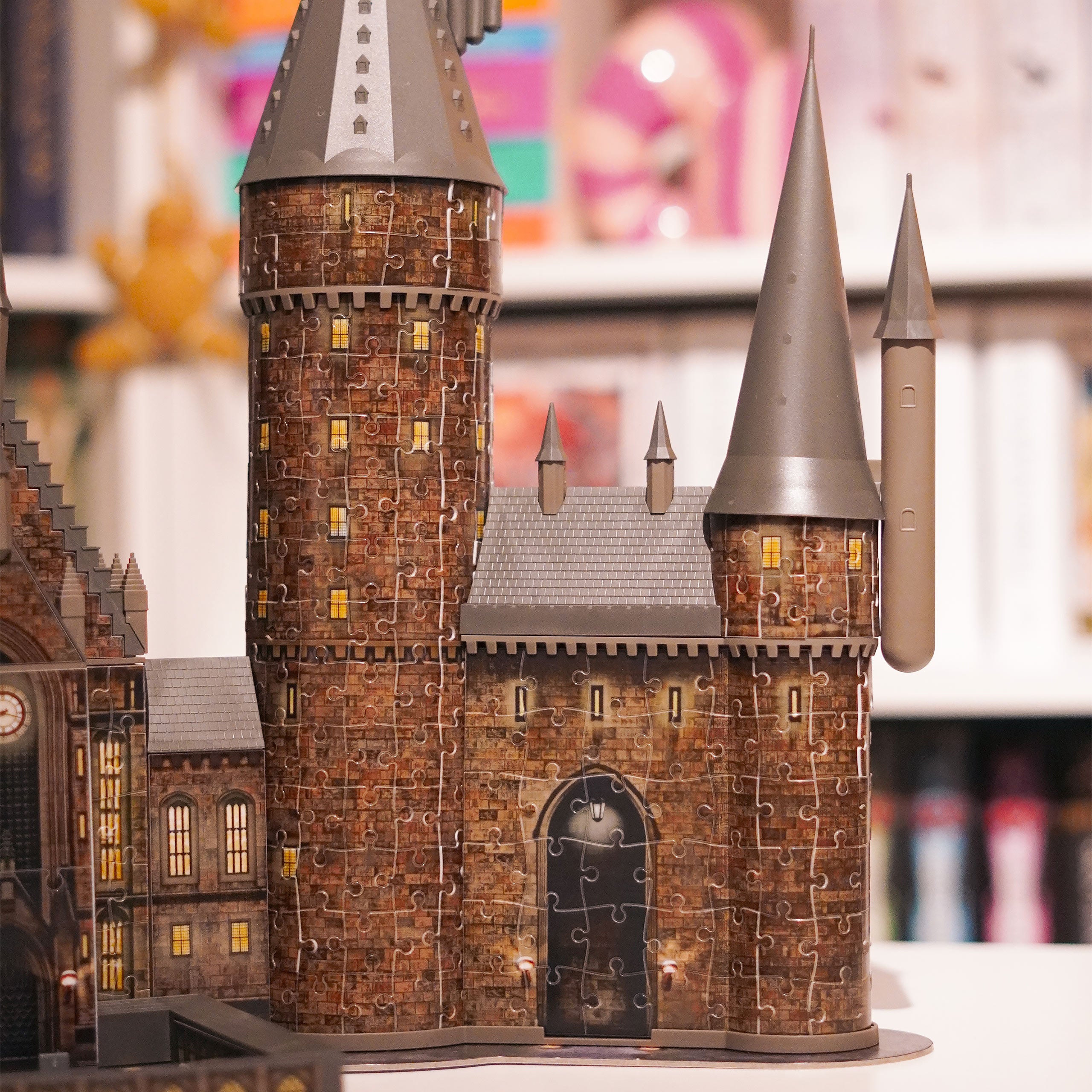 Imagen del producto Hogwarts Castle La Gran Sala Puzzle 3D con iluminación - Harry Potter