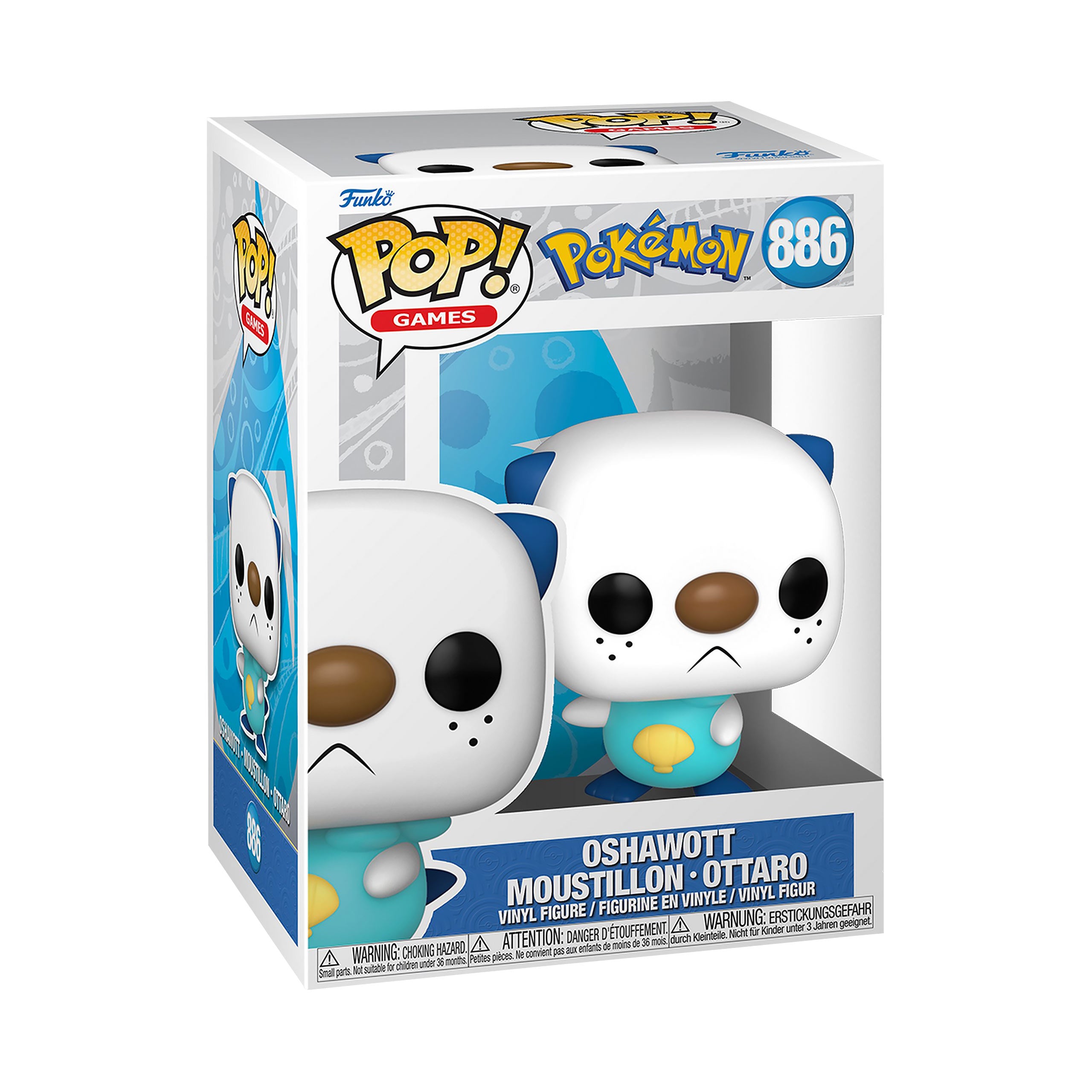 Imagen del producto Pokemon - Figura Funko Pop de Oshawott