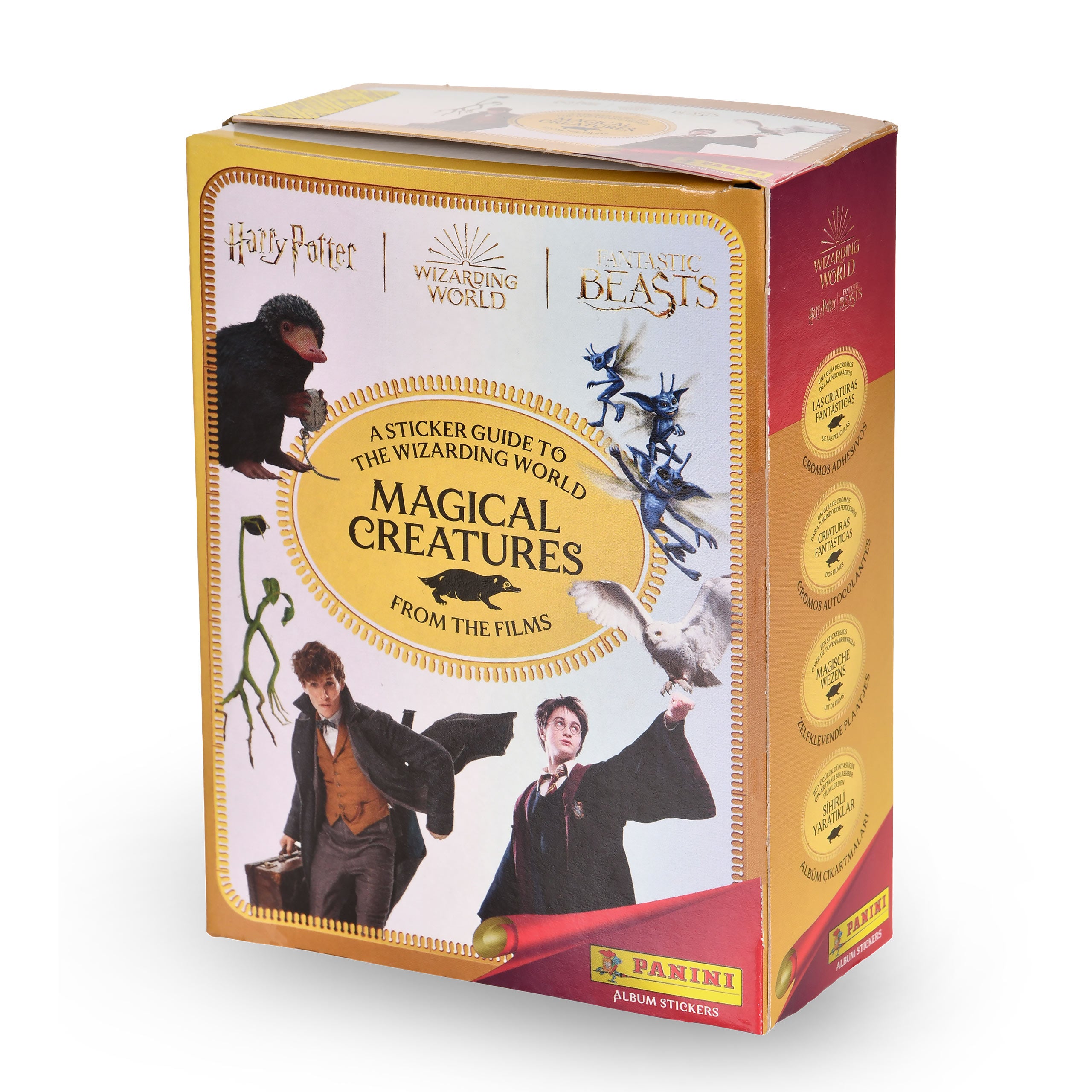 Imagen del producto Harry Potter - Caja de pegatinas de Criaturas Mágicas