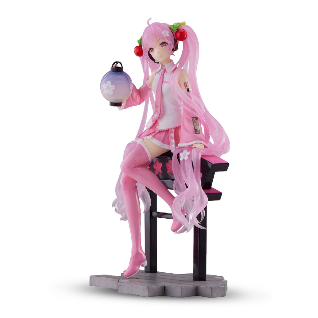 Imagen del producto Hatsune Miku - Figura de Sakura Lantern con función de luz