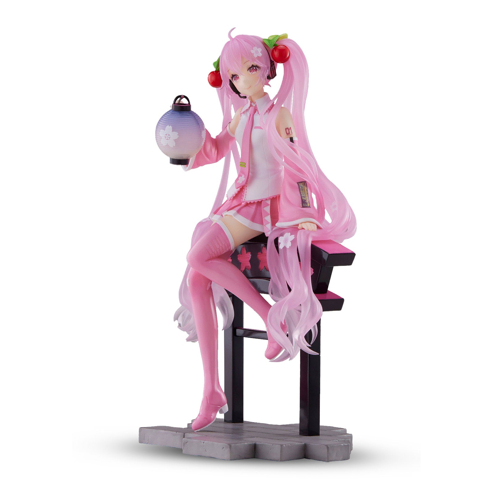 Imagen del producto Hatsune Miku - Figura de Sakura Lantern con función de luz