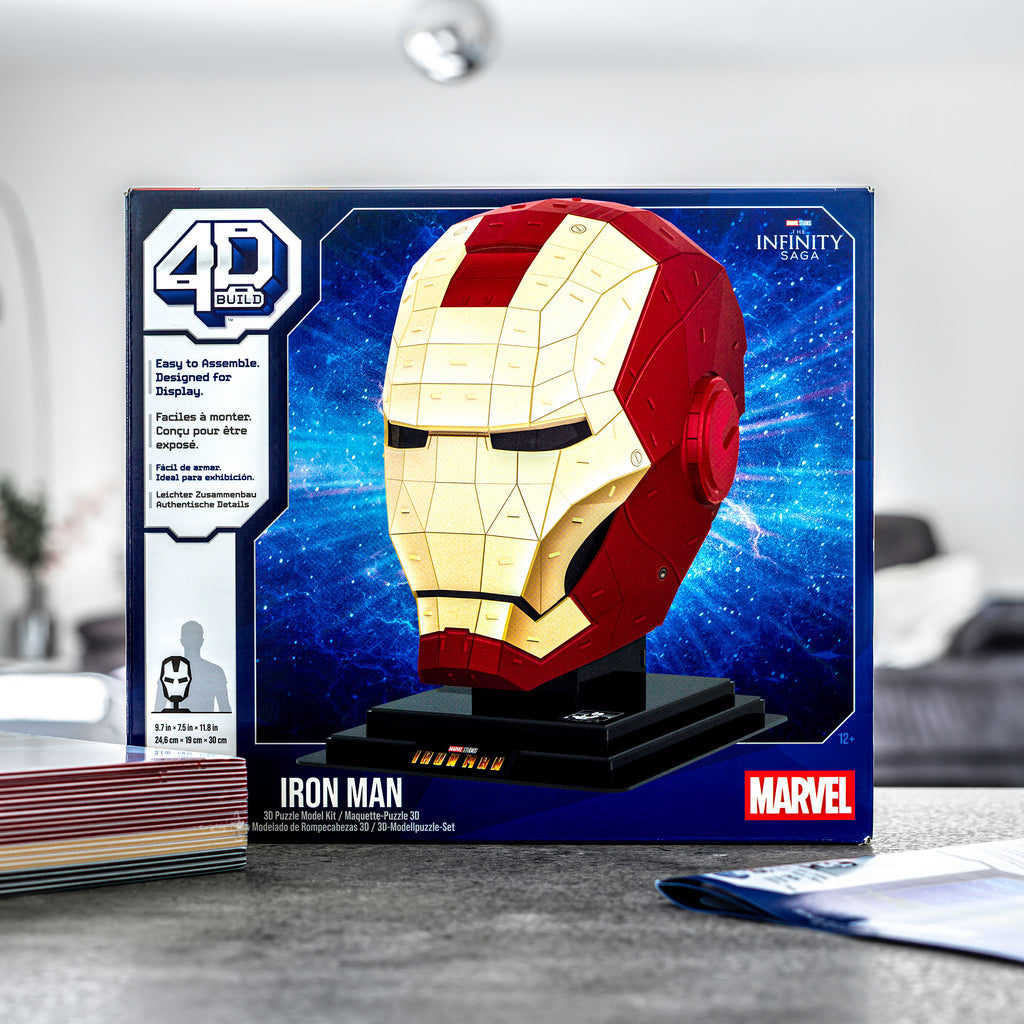 Imagen del producto Iron Man - Casco 4D Build Modelo Kit