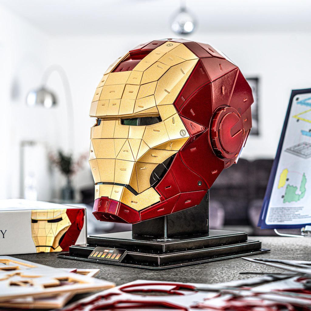 Imagen del producto Iron Man - Casco 4D Build Modelo Kit