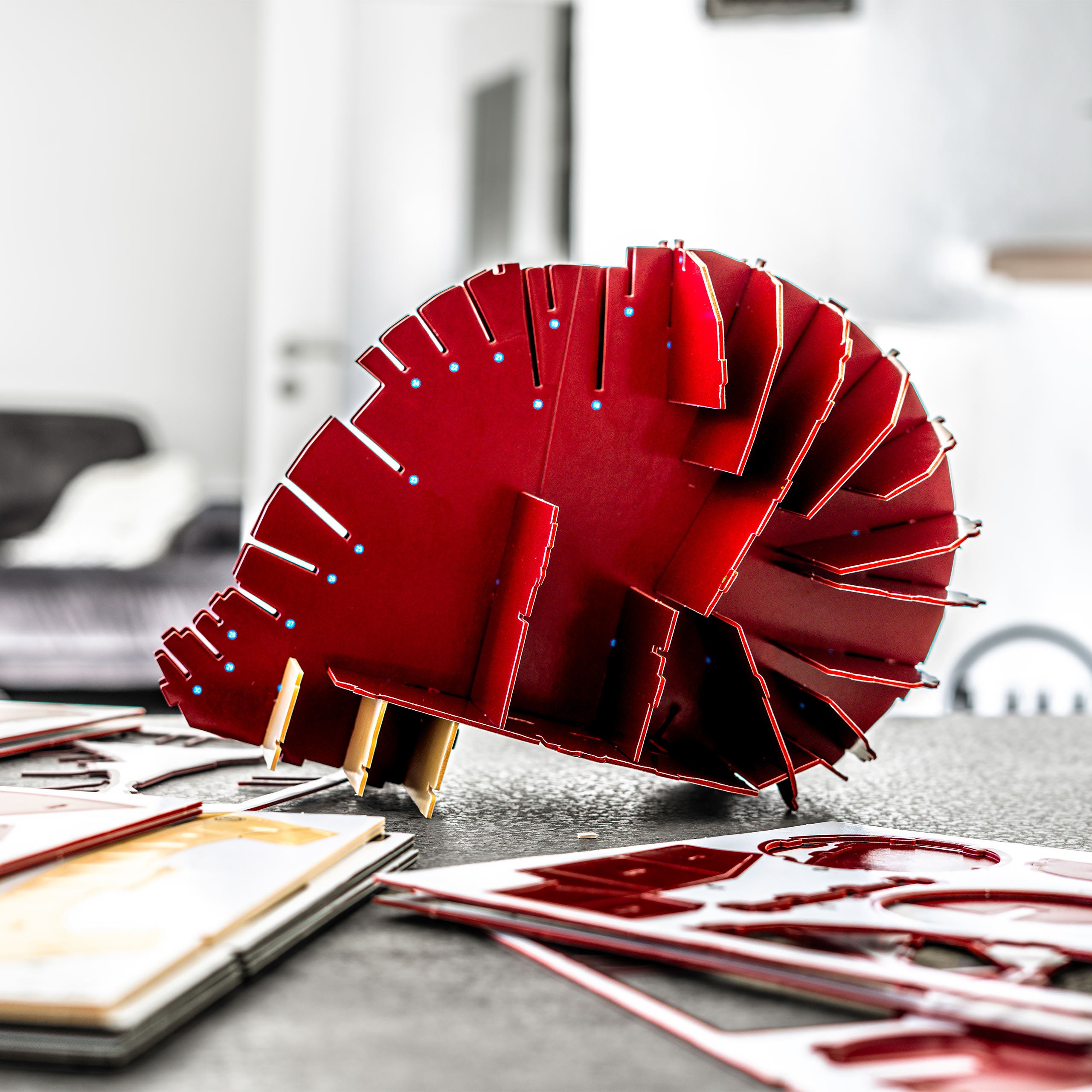 Imagen del producto Iron Man - Casco 4D Build Modelo Kit