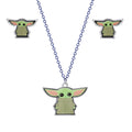 Imagen del producto Collar Grogu con pendientes - Star Wars The Mandalorian