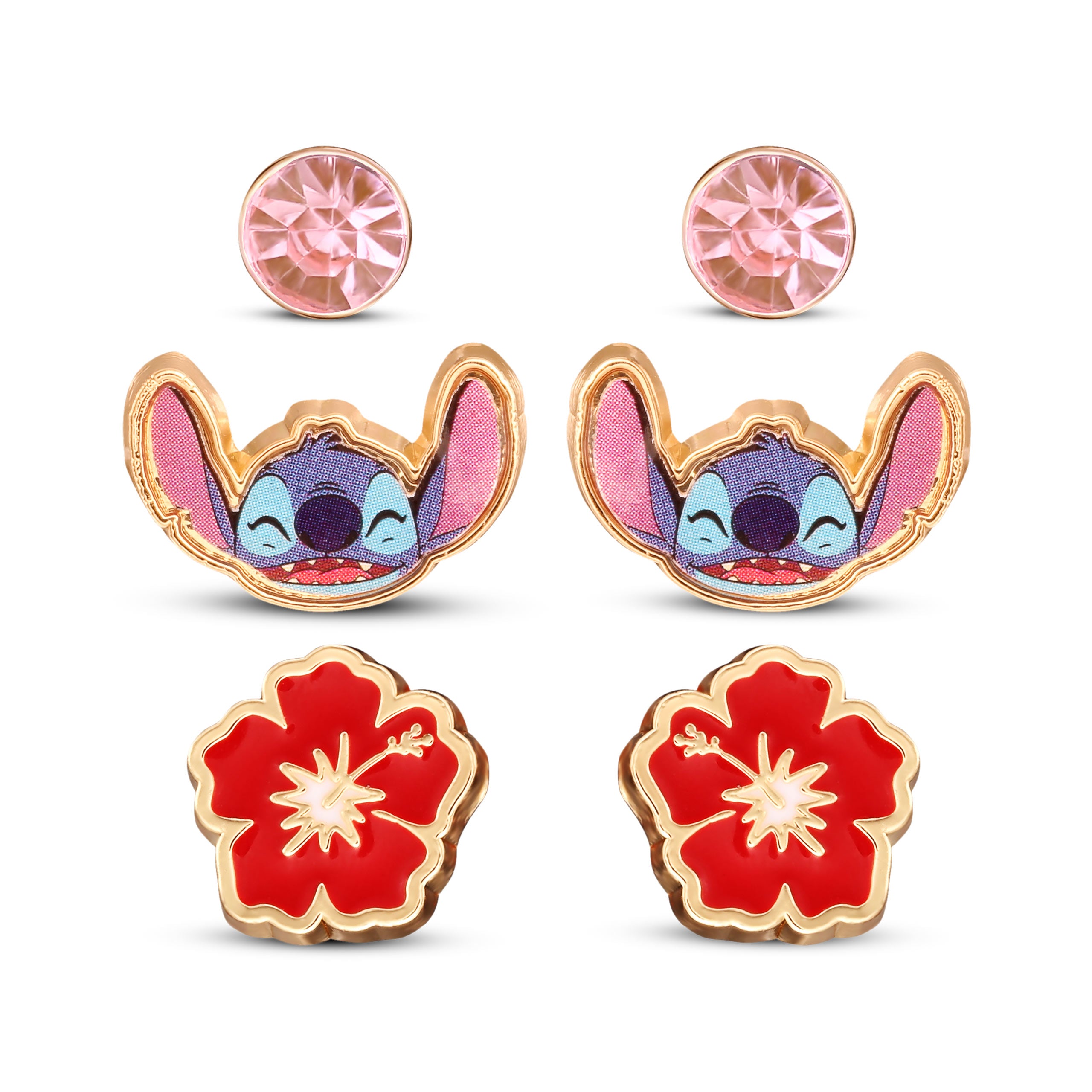 Imagen del producto Lilo & Stitch - Juego de 3 Pendientes