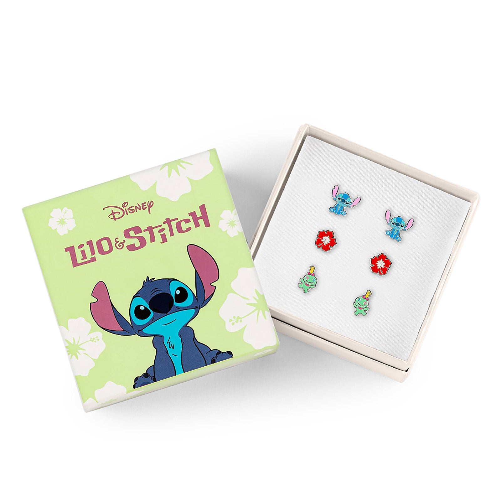 Imagen del producto Lilo & Stitch - Set de 3 pendientes en caja de regalo