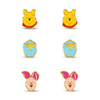 Imagen del producto Winnie the Pooh - Juego de 3 pendientes en caja de regalo
