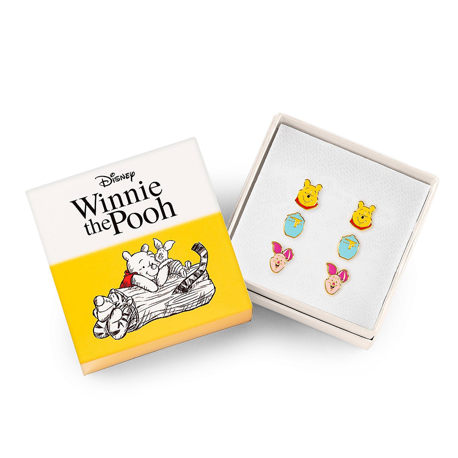 Imagen del producto Winnie the Pooh - Juego de 3 pendientes en caja de regalo