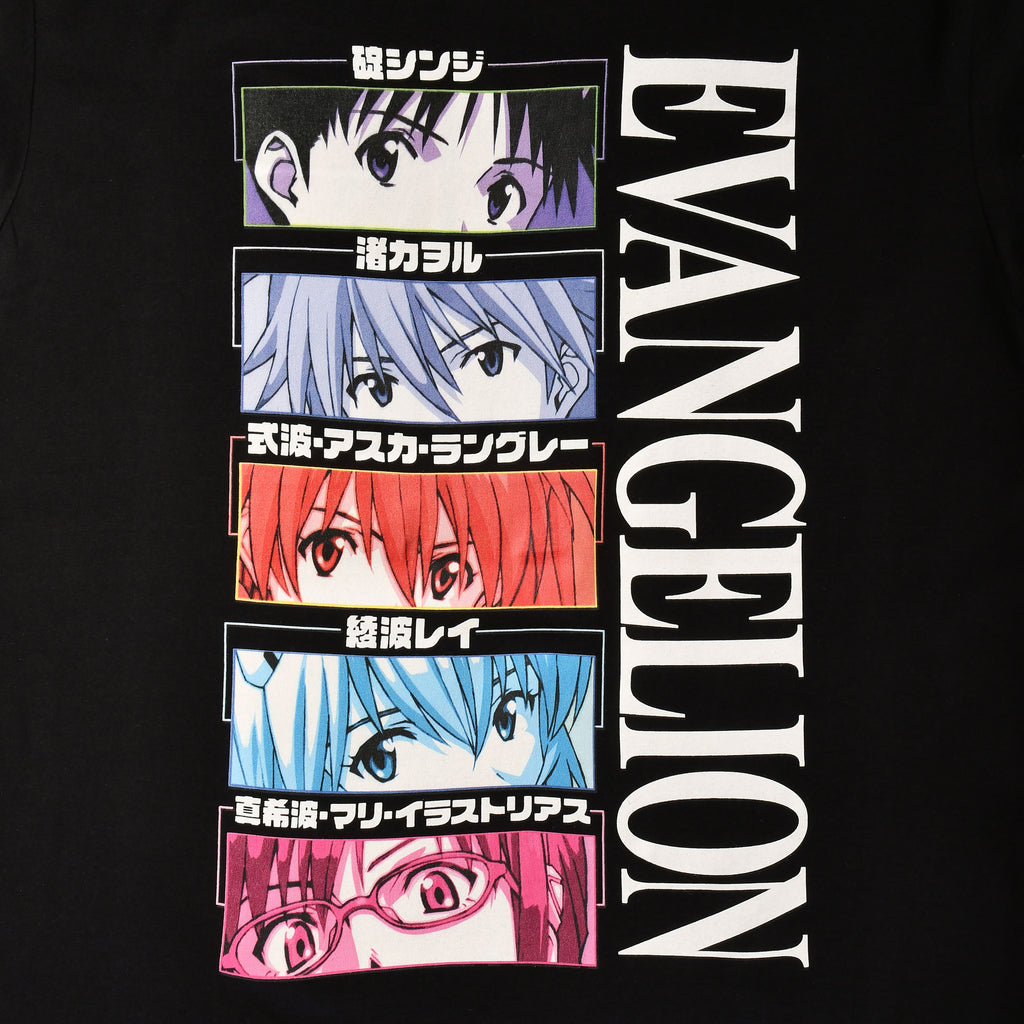 Product image Evangelion - Characters Eyes T-Shirt black