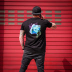 Imagen del producto Cyberpunk Edgerunners - Camiseta negra Rebecca Neon