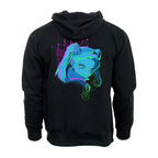 Imagen del producto Cyberpunk Edgerunners - Sudadera con capucha negra Rebecca Neon