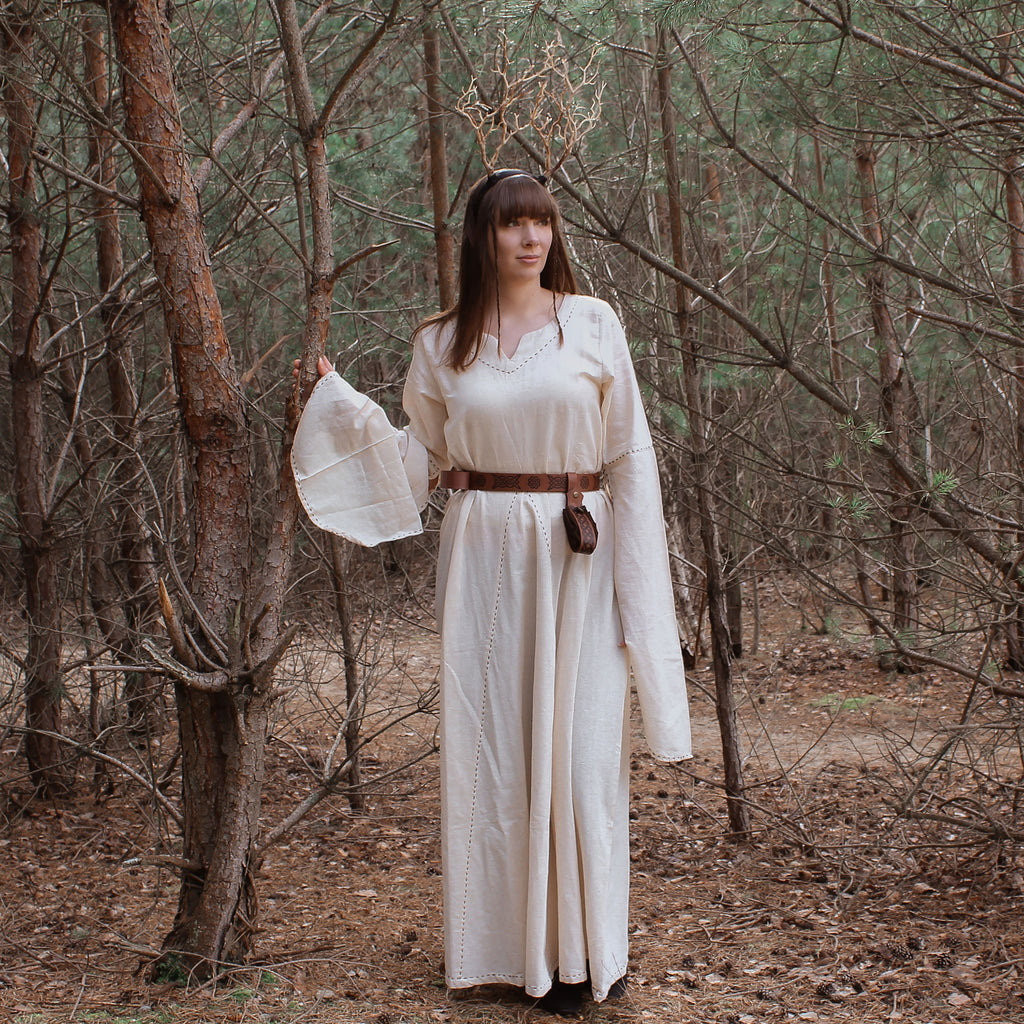 Imagen del producto Vestido medieval Begina beige