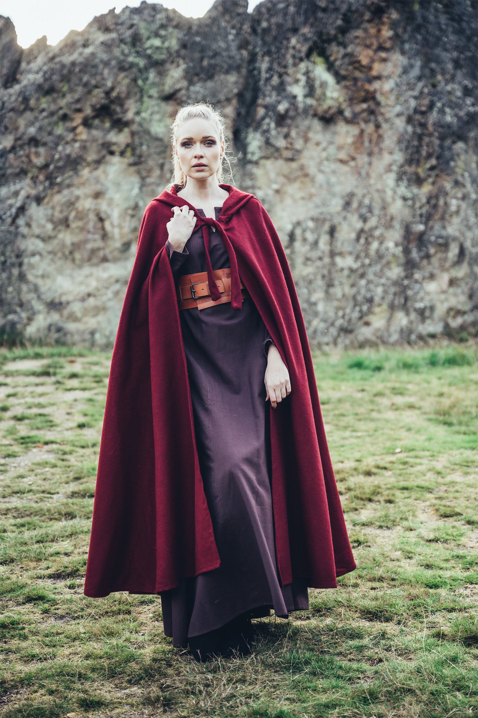 Imagen del producto Capa medieval Elinor roja