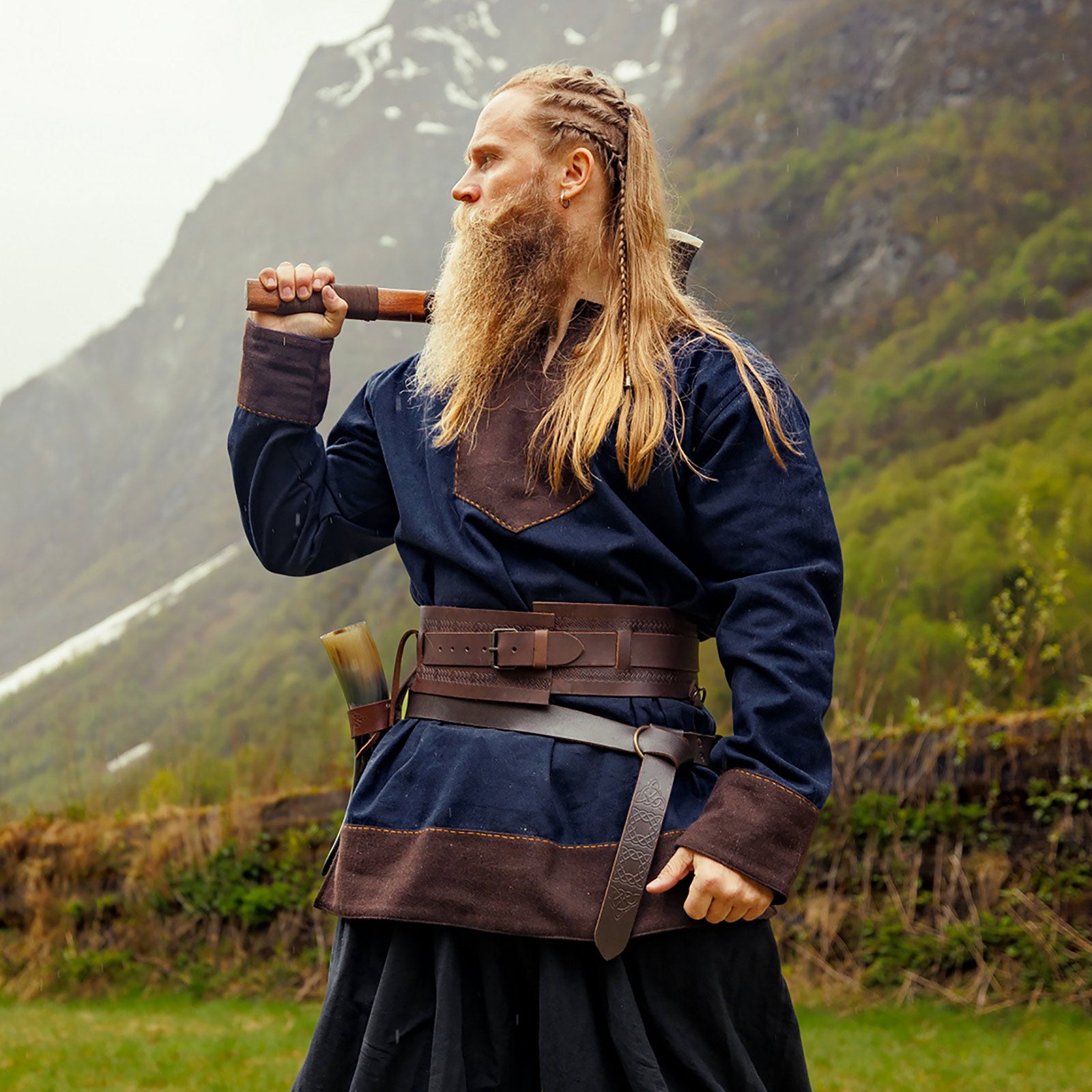 Imagen del producto Túnica medieval Roland azul