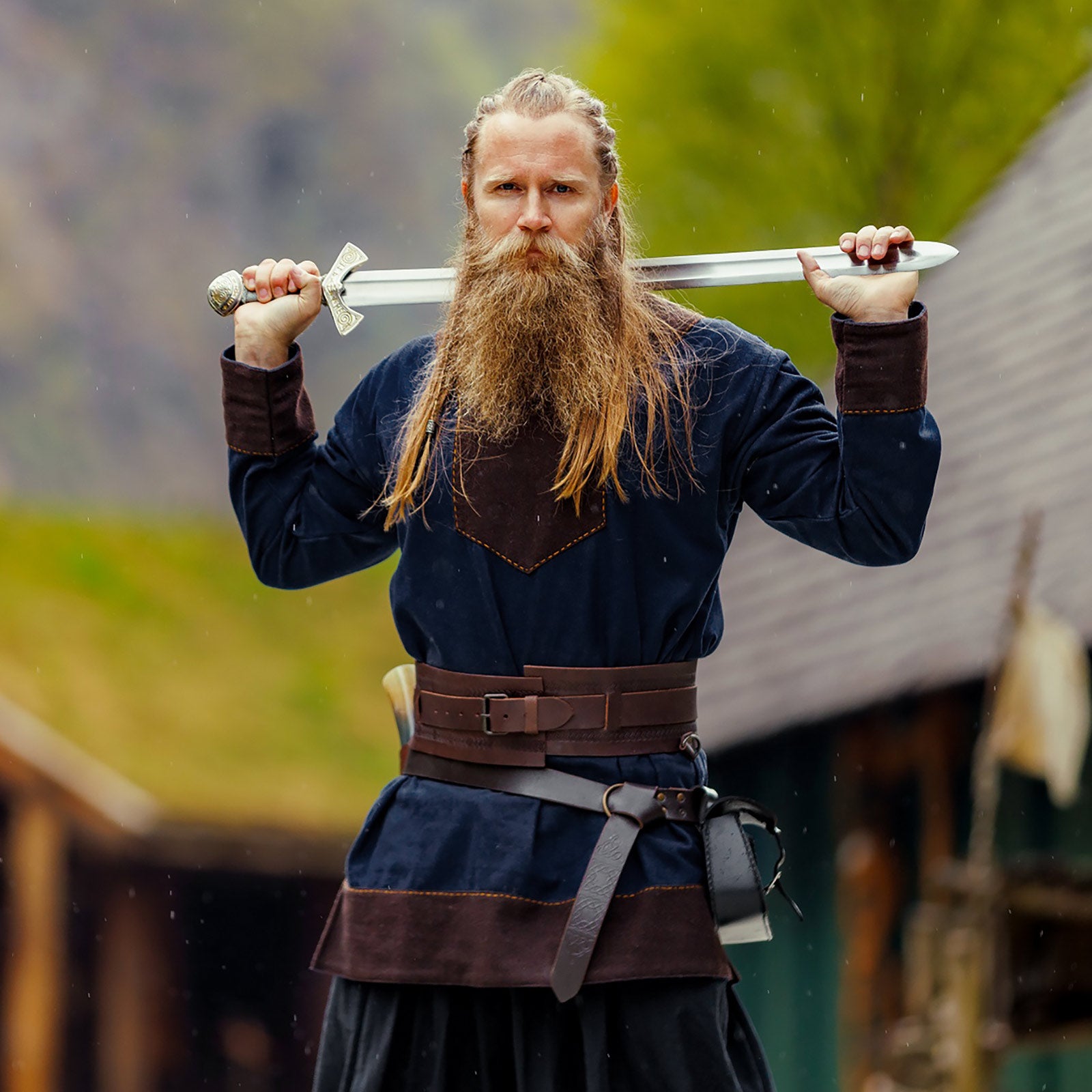 Imagen del producto Túnica medieval Roland azul