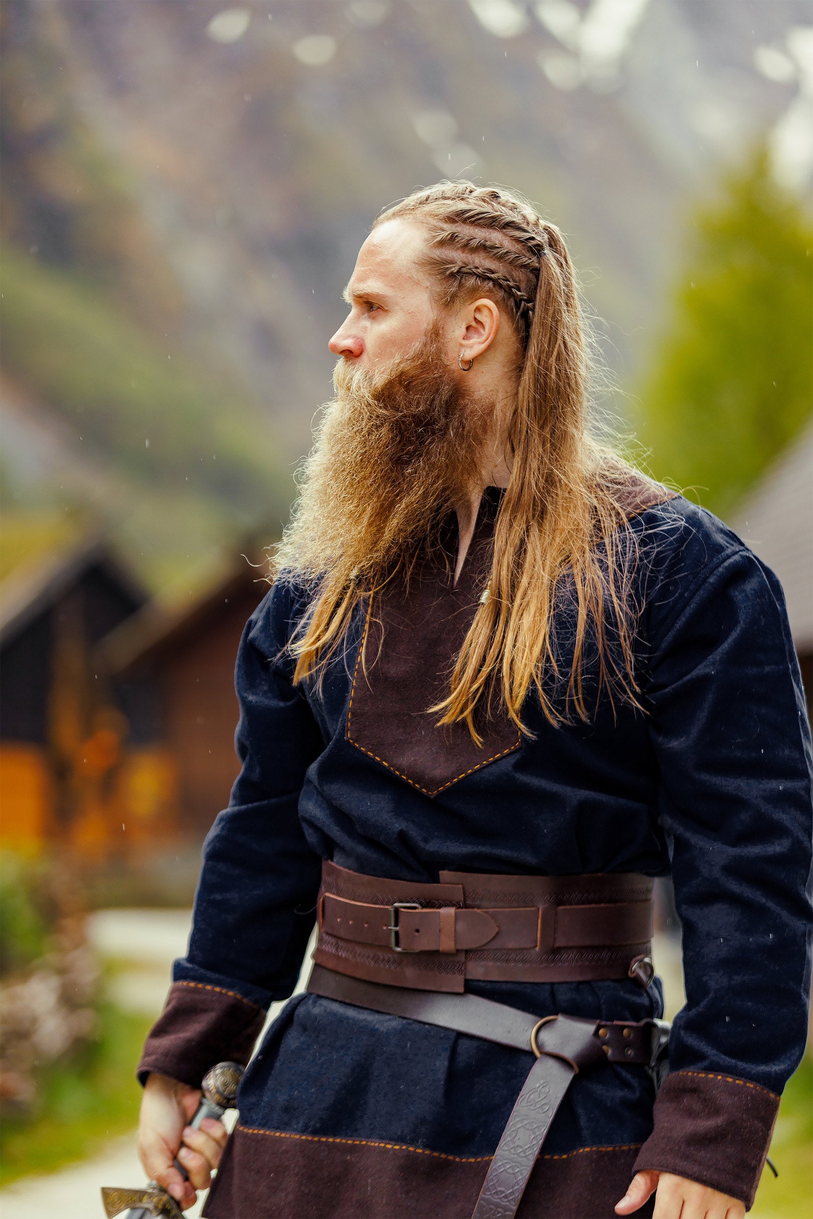 Imagen del producto Túnica medieval Roland azul