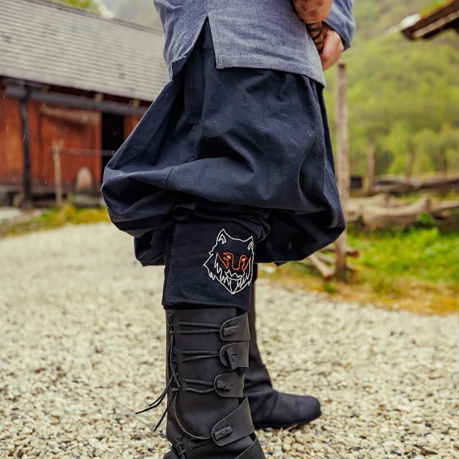 Imagen del producto Pantalones medievales Norman negros