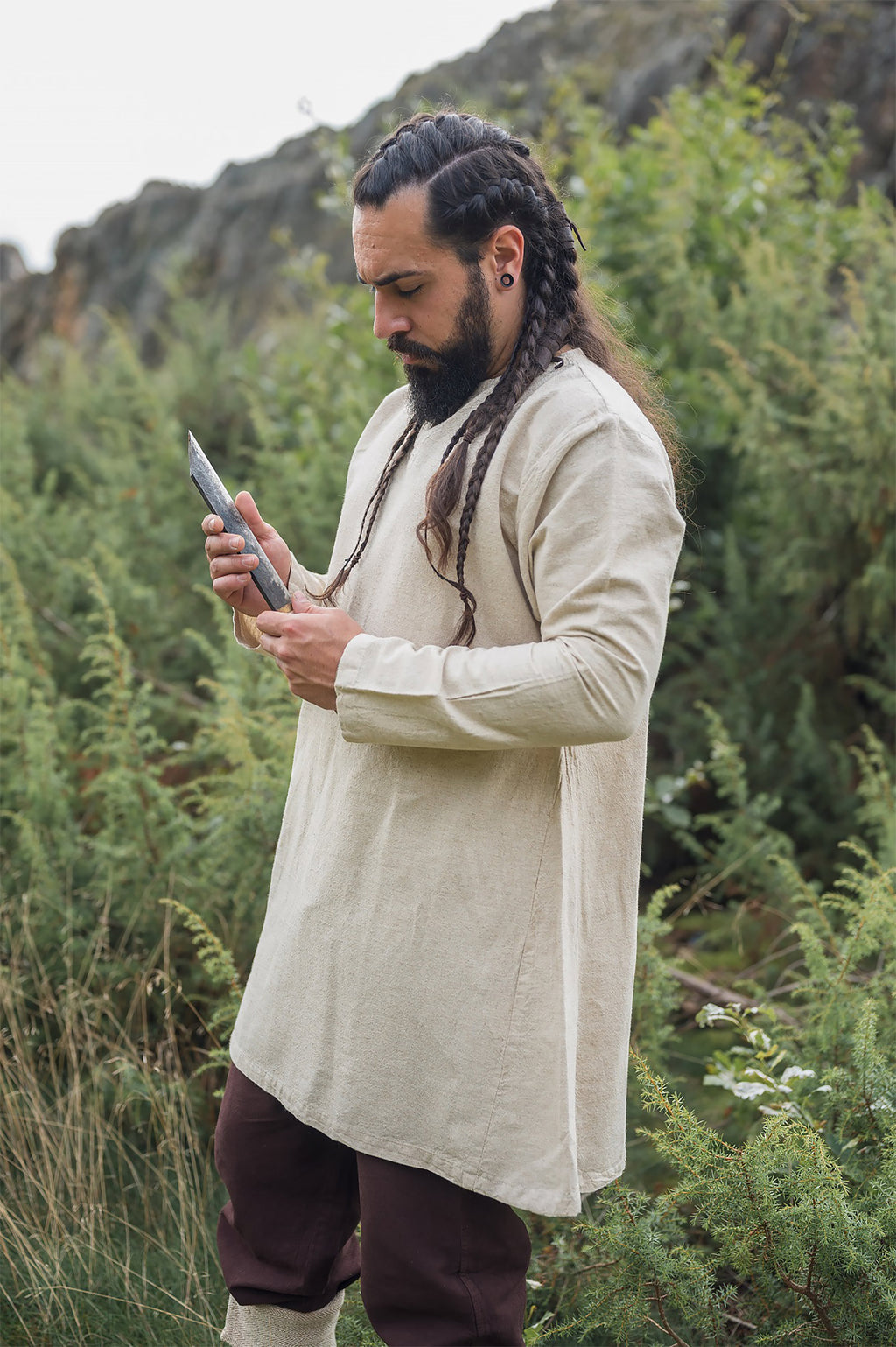 Imagen del producto Túnica medieval Ragnar beige