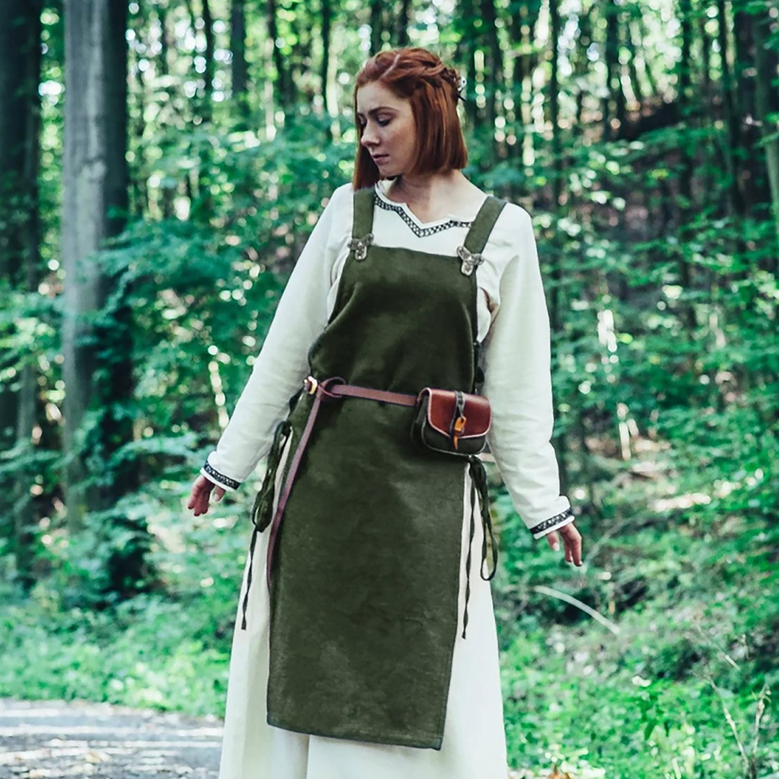 Imagen del producto Vestido medieval Aleiga verde
