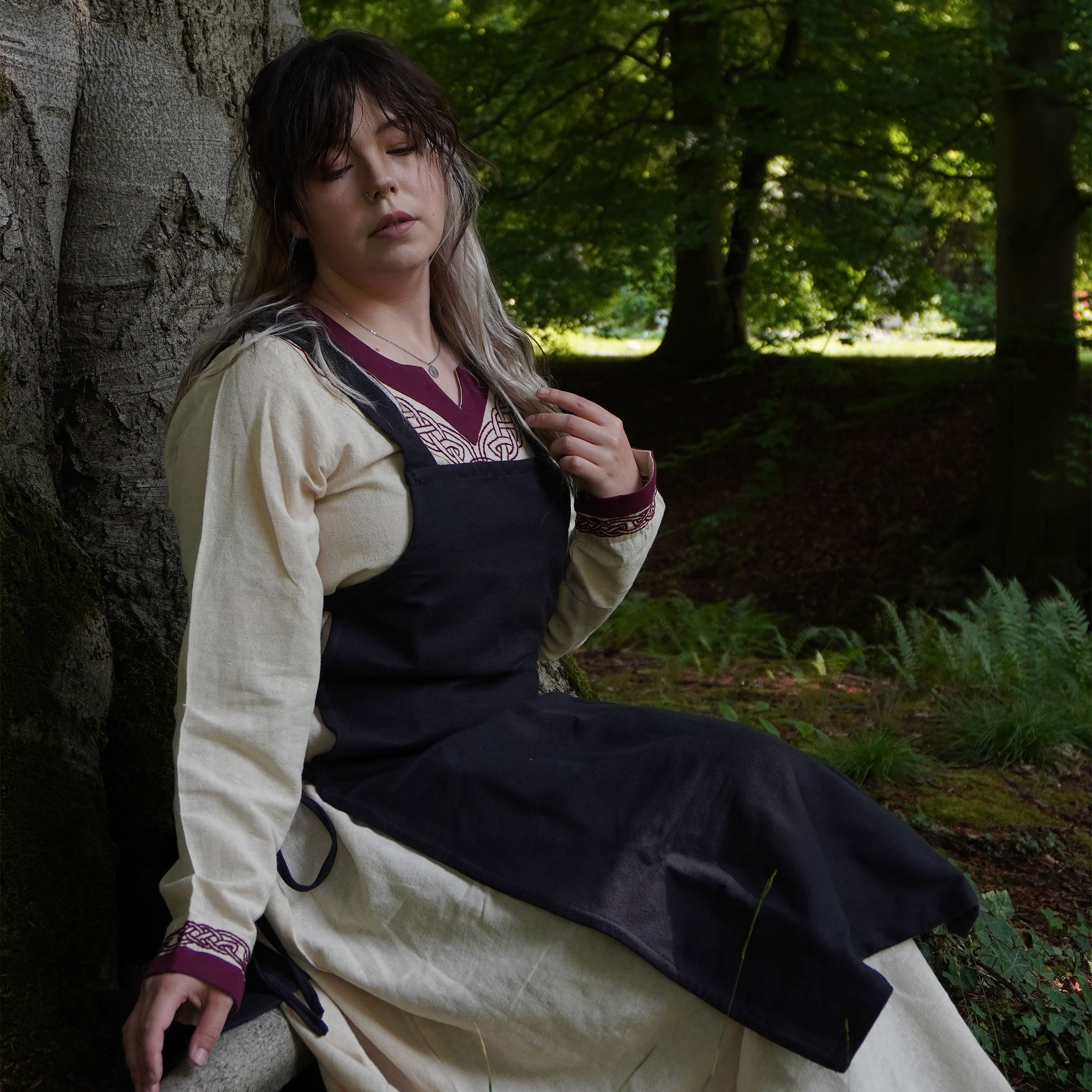 Imagen del producto Vestido medieval Aleiga negro