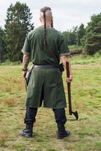 Imagen del producto Túnica medieval de manga corta Richard verde