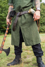 Imagen del producto Túnica medieval de manga corta Richard verde