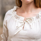 Imagen del producto Blusa medieval de manga corta Vera Beige