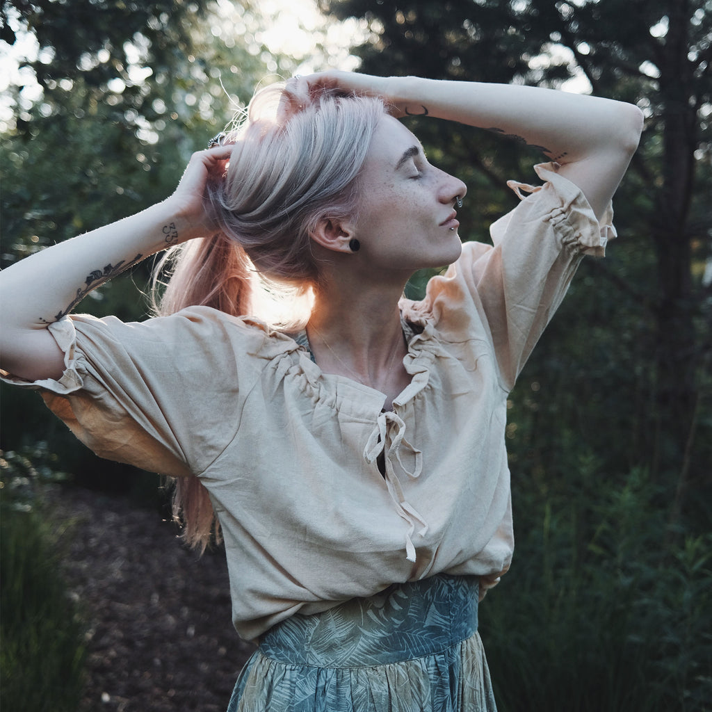 Product image Medieval Blouse Short Sleeve Vera hemp