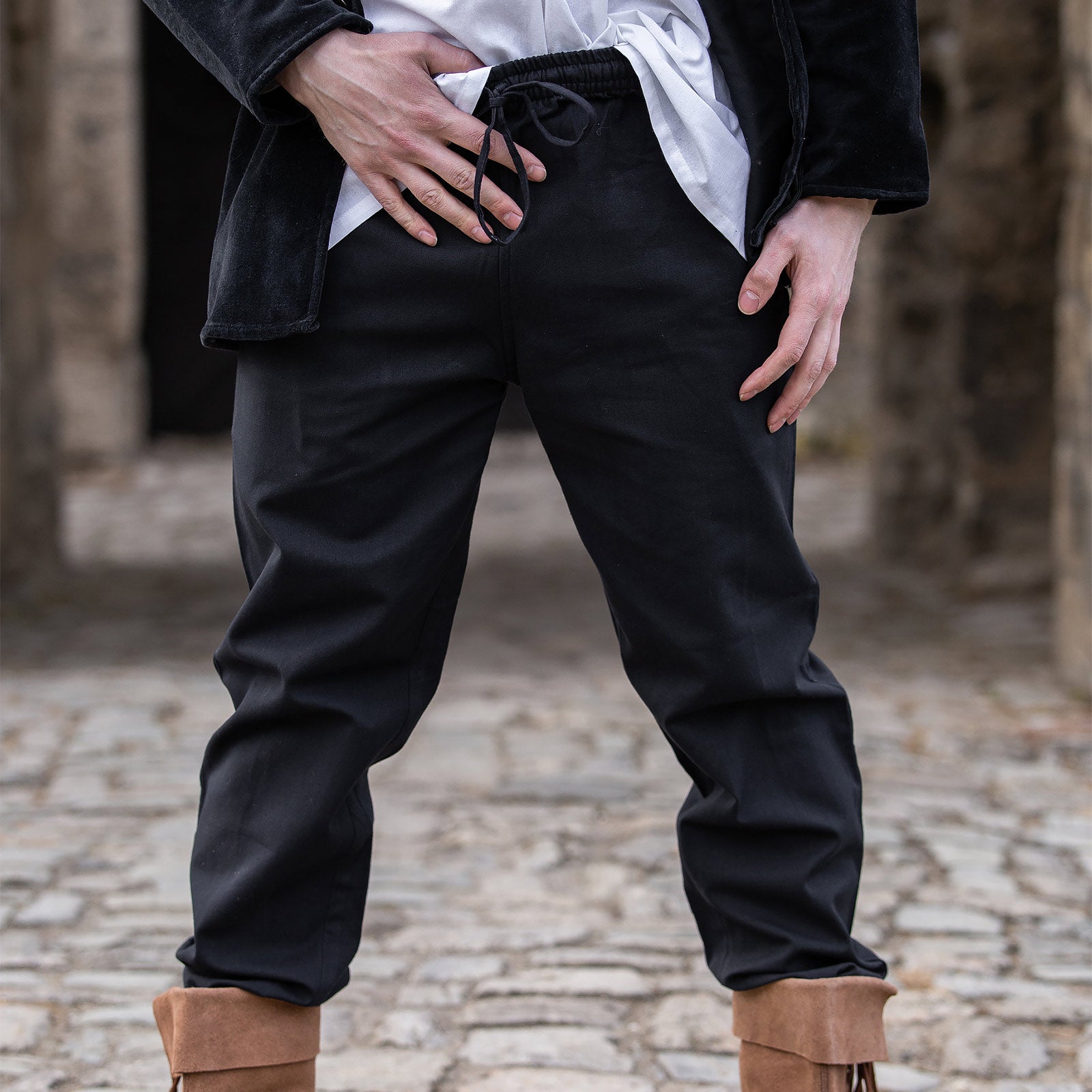 Imagen del producto Pantalones medievales Veit negros