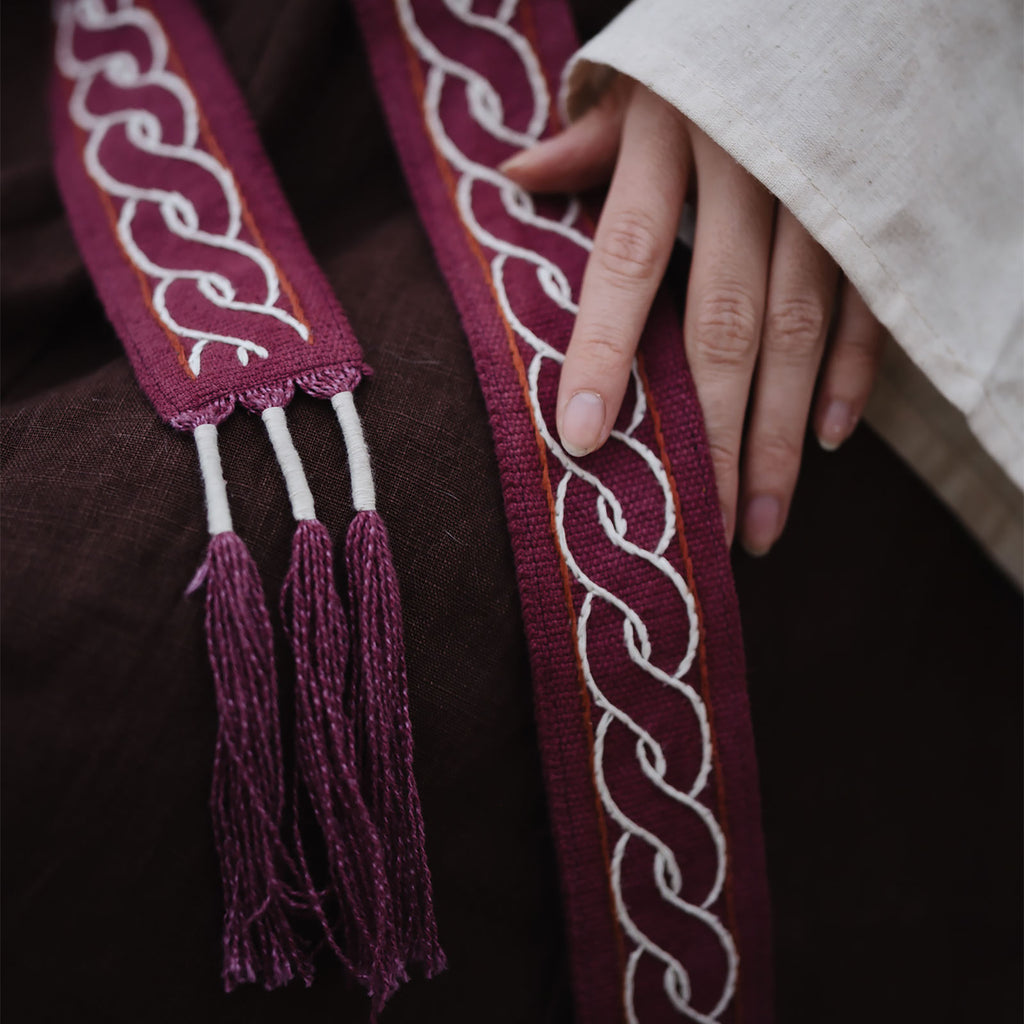 Imagen del producto Cinturón medieval Elina rojo