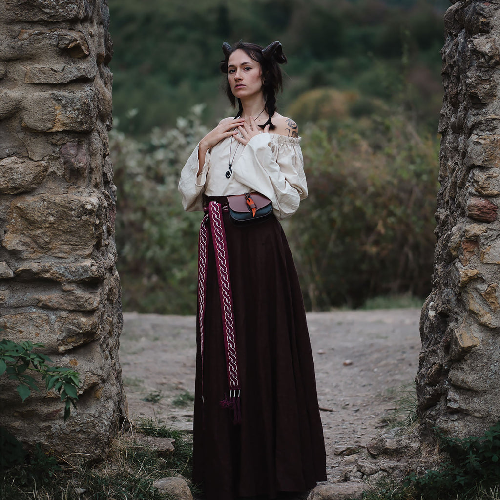 Imagen del producto Cinturón medieval Elina rojo