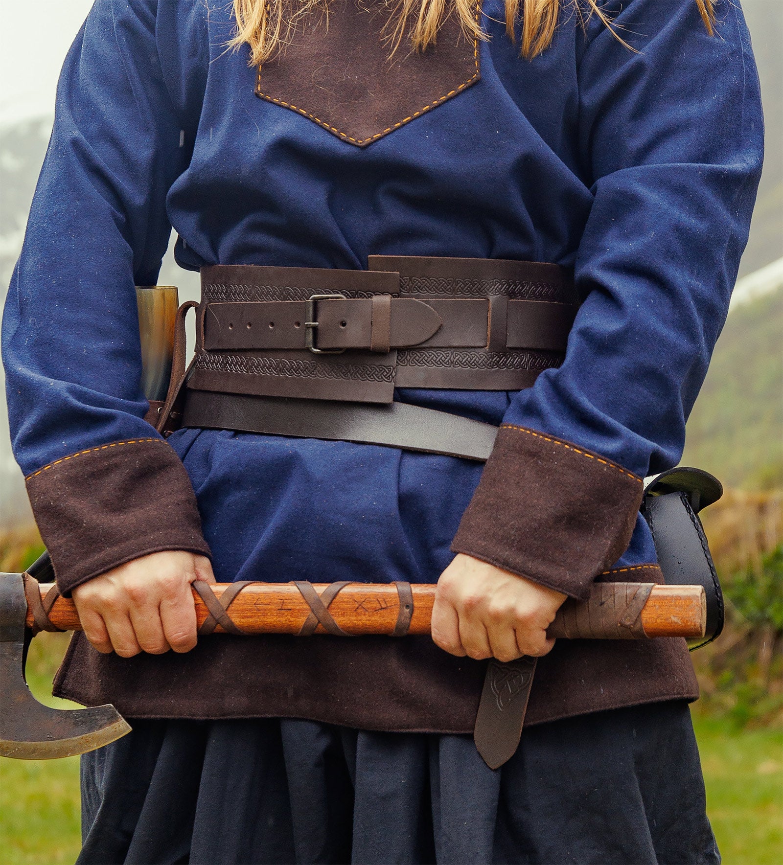 Imagen del producto Cinturón medieval Ingrid marrón