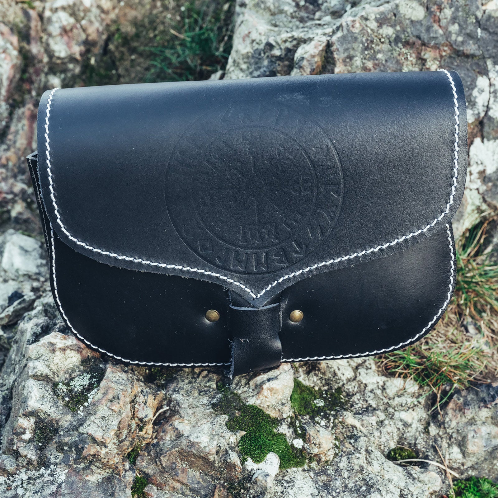 Imagen del producto Bolsa de cinturón medieval Folkvar negra