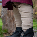 Imagen del producto Envolturas medievales para la pantorrilla Jannik beige