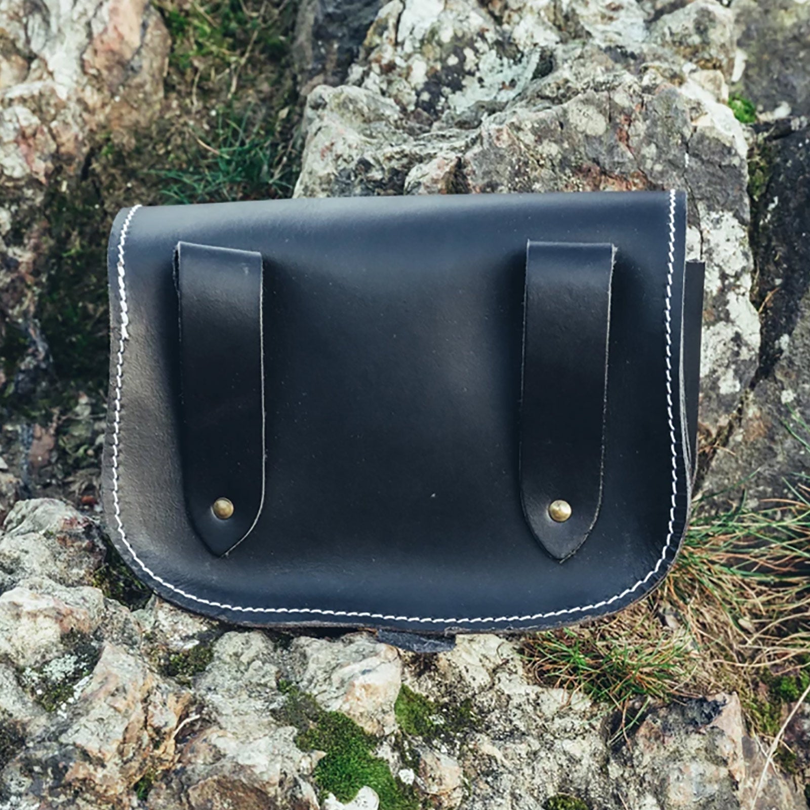 Imagen del producto Bolsa medieval de cinturón Hulda negra
