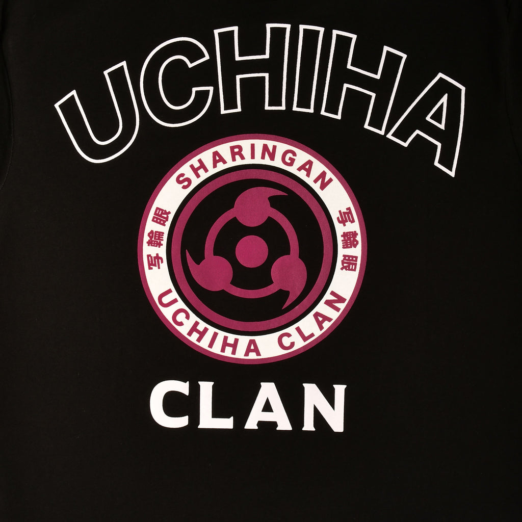 Imagen del producto Naruto - Camiseta del Clan Uchiha negra