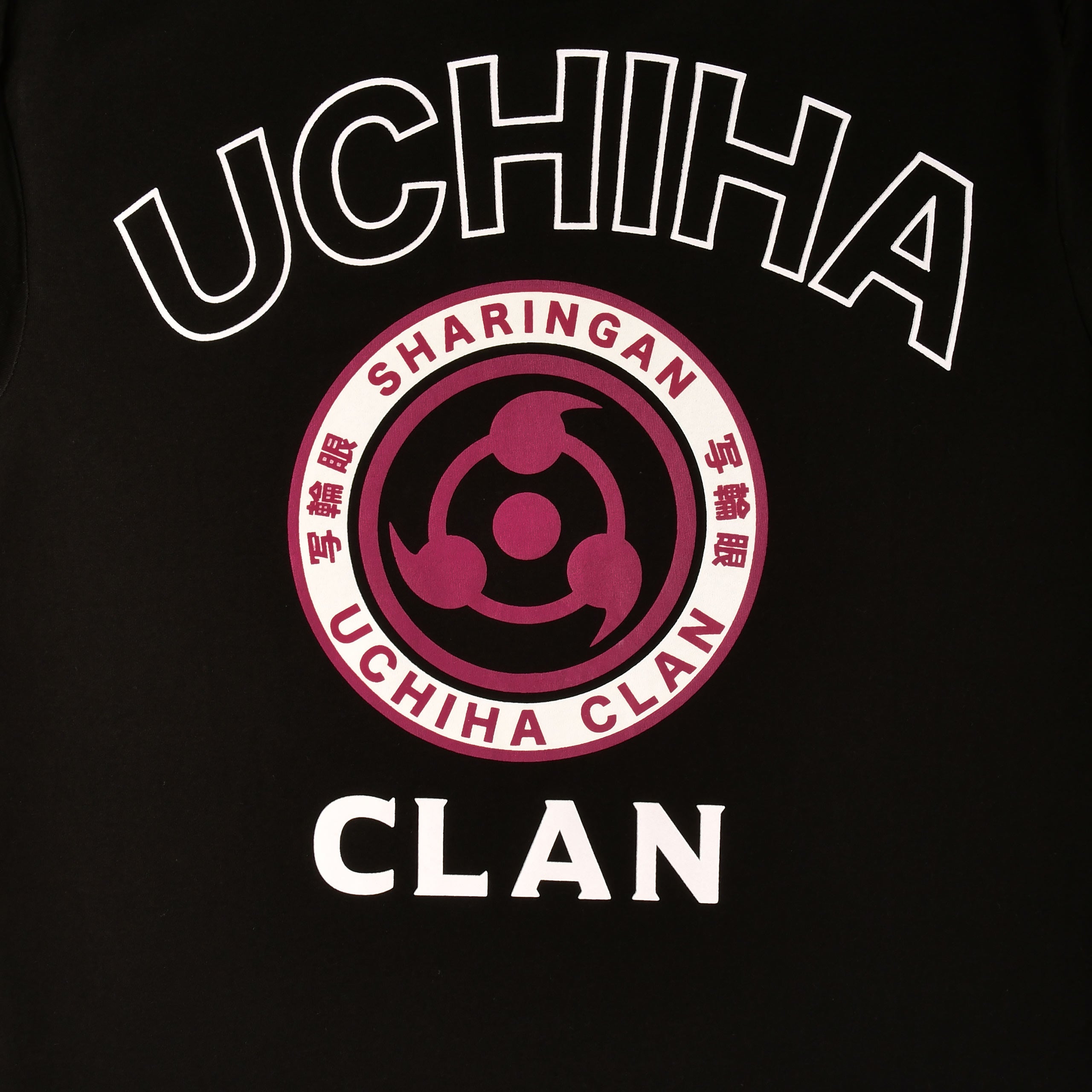 Imagen del producto Naruto - Camiseta del Clan Uchiha negra