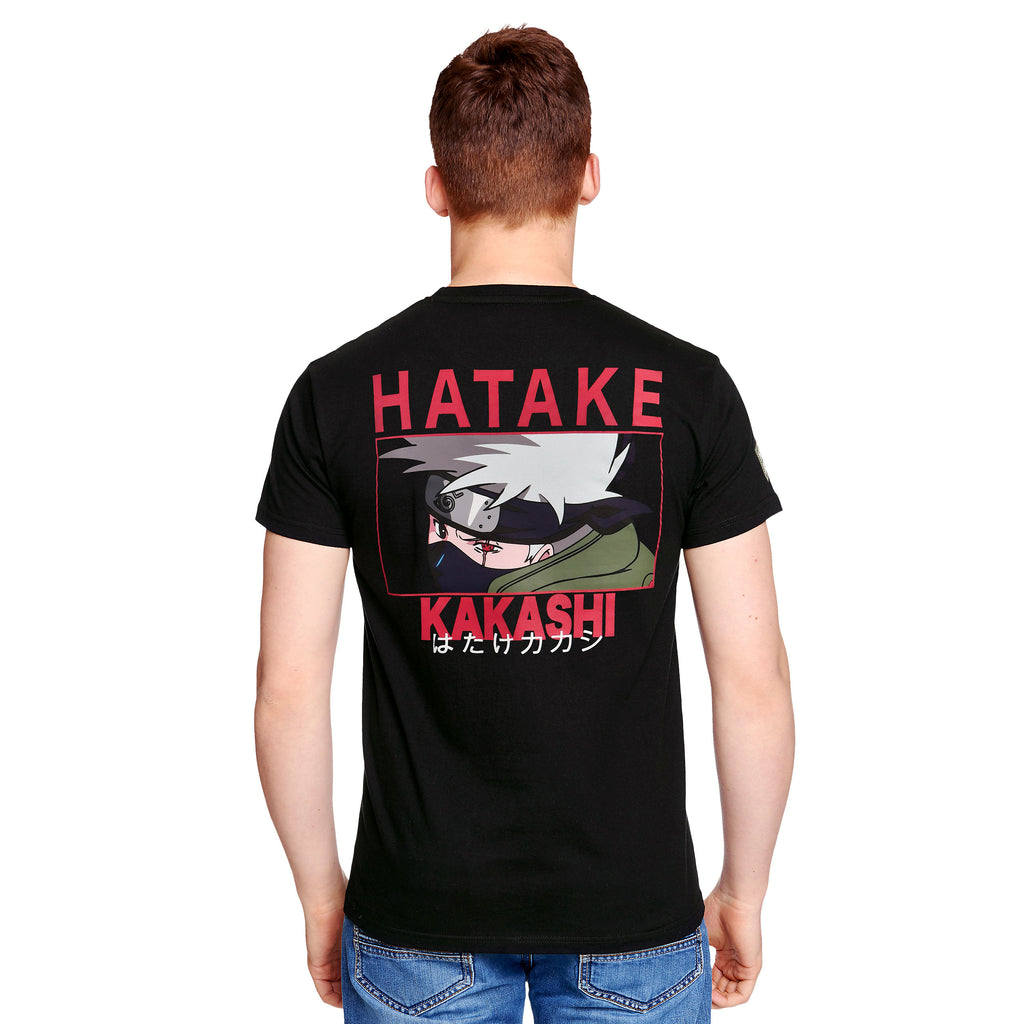 Imagen del producto Naruto - Camiseta Poster de Kakashi Hatake negro