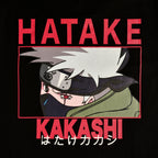 Imagen del producto Naruto - Camiseta Poster de Kakashi Hatake negro