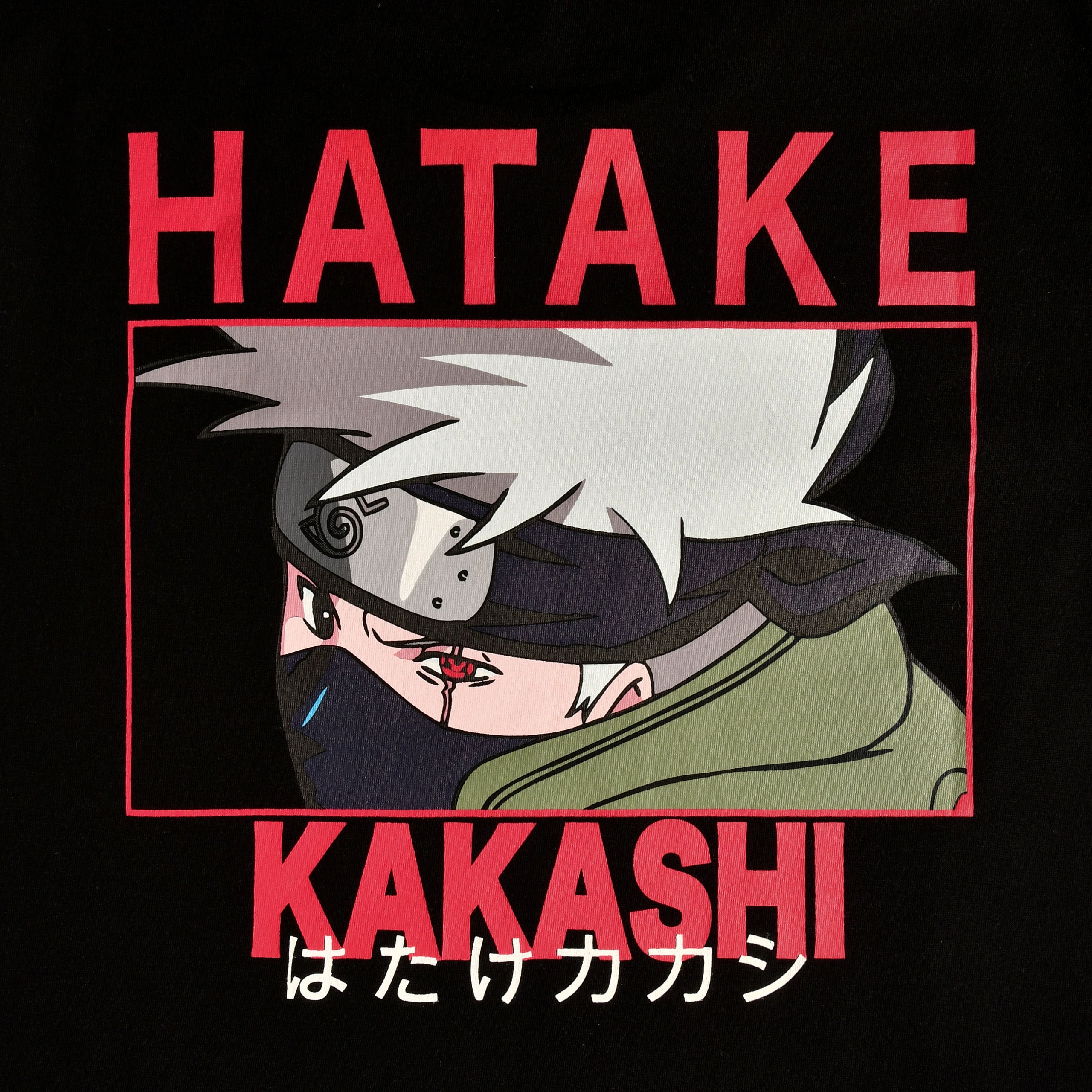 Imagen del producto Naruto - Camiseta Poster de Kakashi Hatake negro